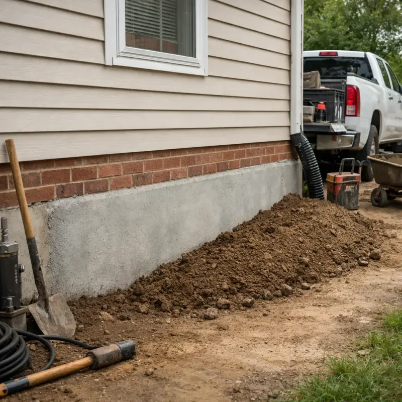 Foundation Crack Repair Euless