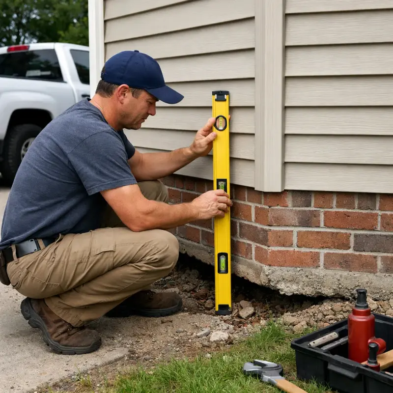Foundation Settling Repair Euless