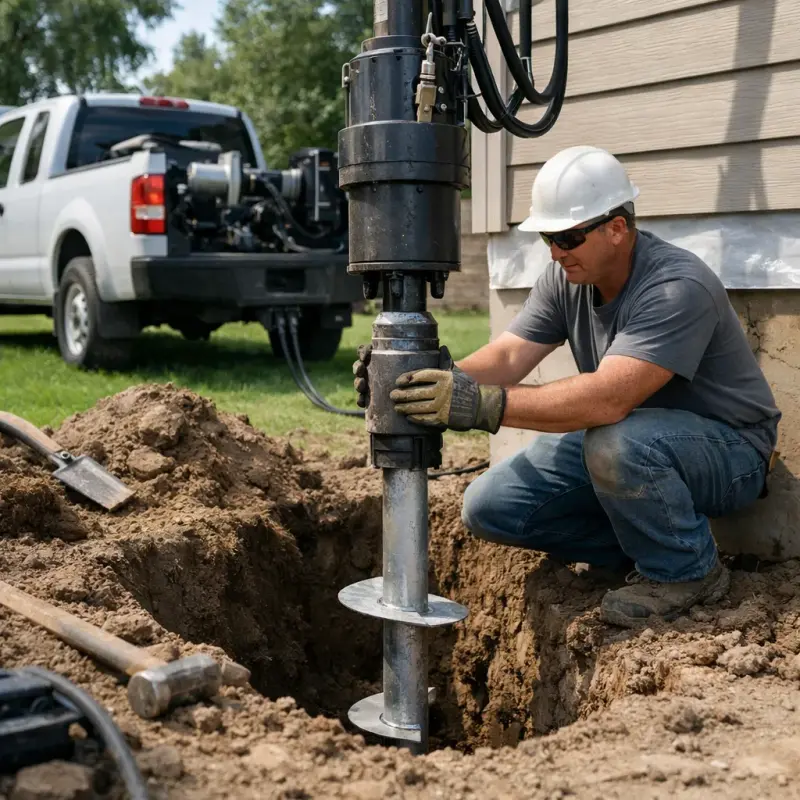 Helical Pier Installation Euless